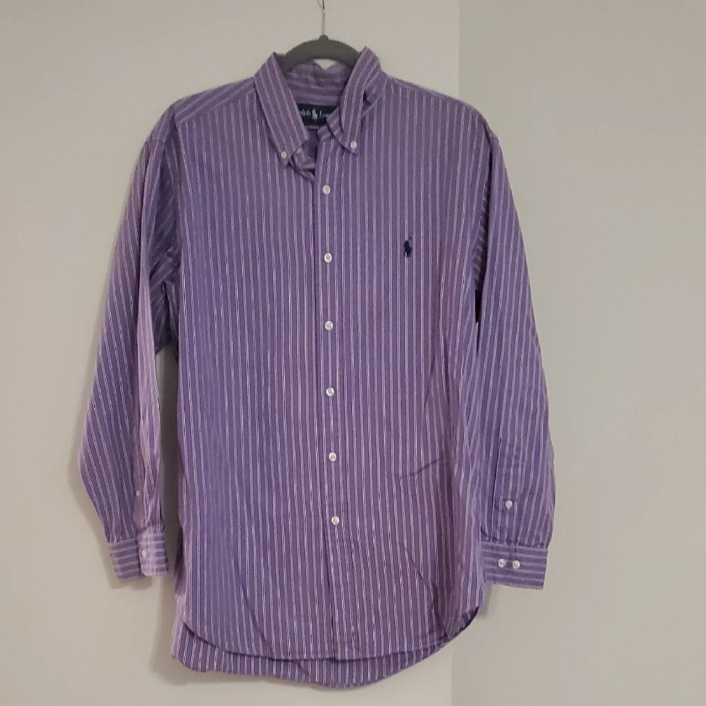 Polo by Ralph Lauren Purple Casual Button Down Shirt - Picture 1 of 4